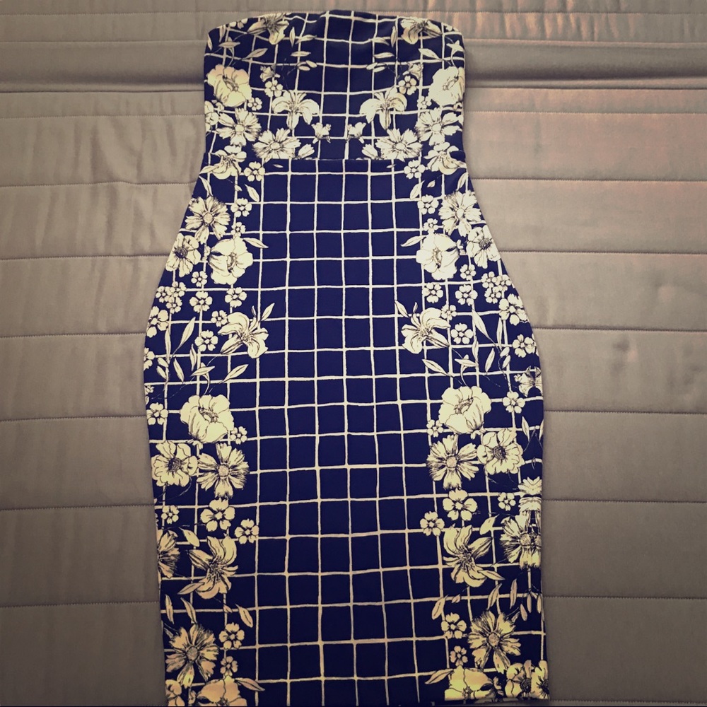 Express Strapless Bodycon Dress